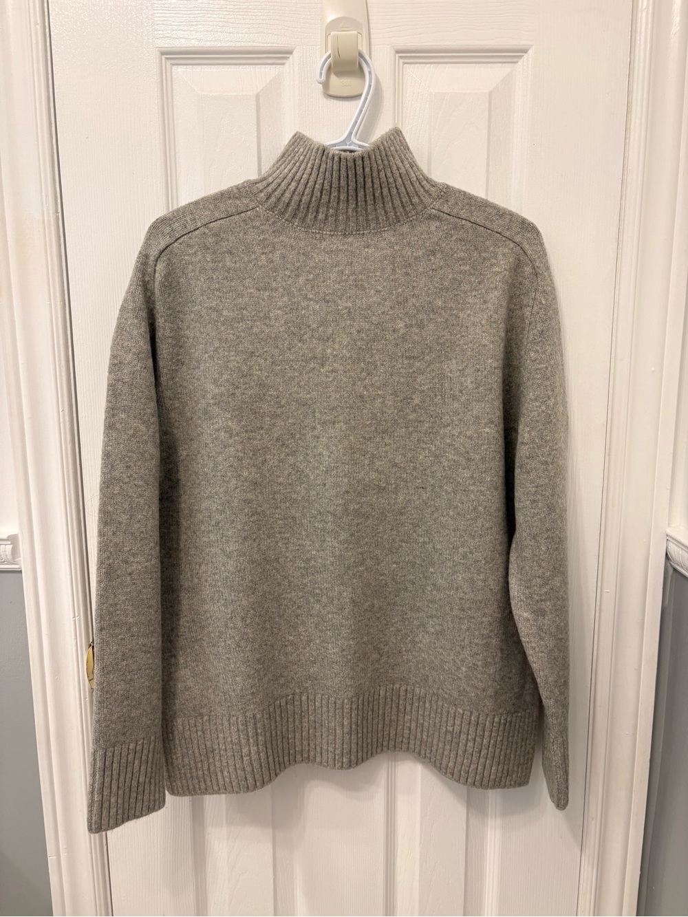 Gray Zara Turtleneck